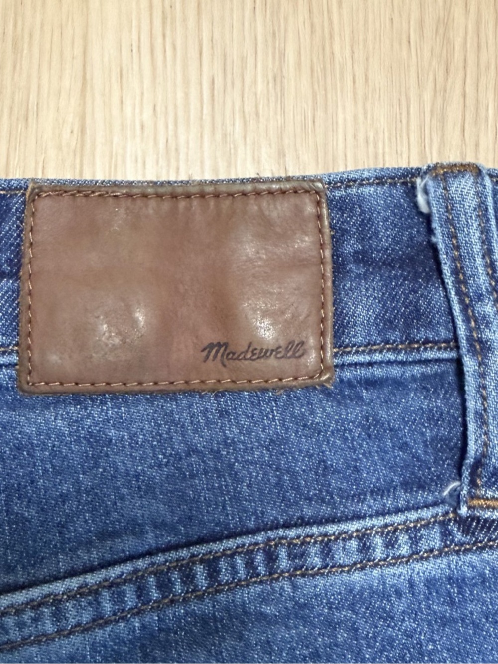 Madewell Twyford Dark Wash The High Rise Slim Boys Jeans Straight Leg - Picture 6 of 10